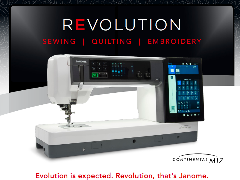 Janome Continental M17 Tutorials