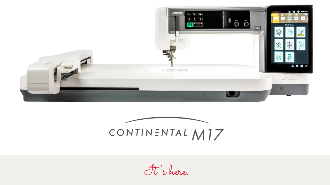 Janome Continental M17 Dealers Near You My Janome Continental M17